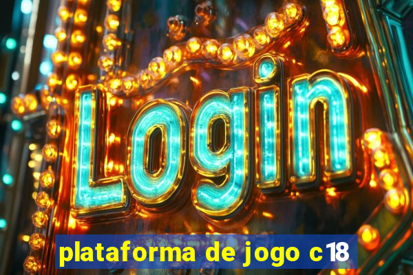 plataforma de jogo c18