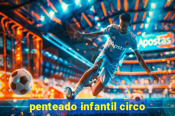 penteado infantil circo