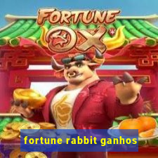 fortune rabbit ganhos