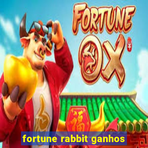 fortune rabbit ganhos