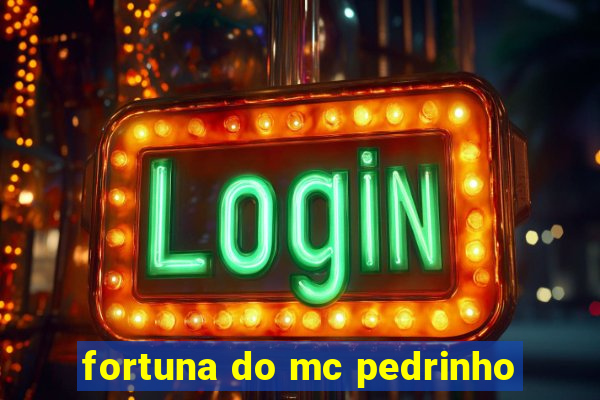 fortuna do mc pedrinho