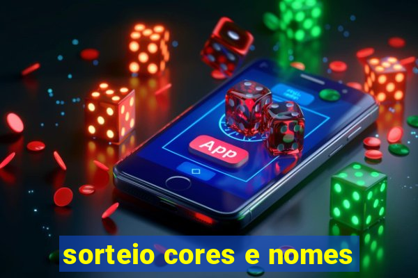 sorteio cores e nomes