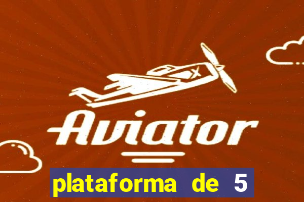 plataforma de 5 reais fortune tiger