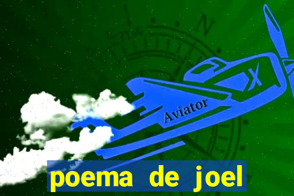 poema de joel rufino dos santos