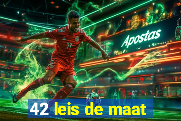 42 leis de maat