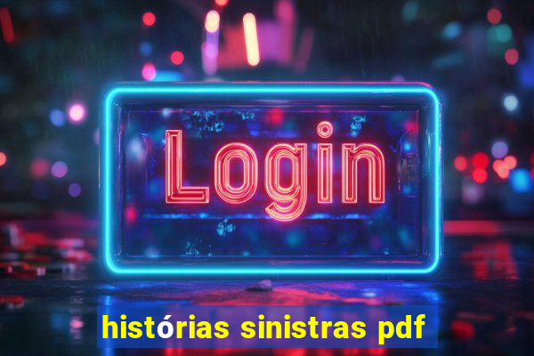 histórias sinistras pdf