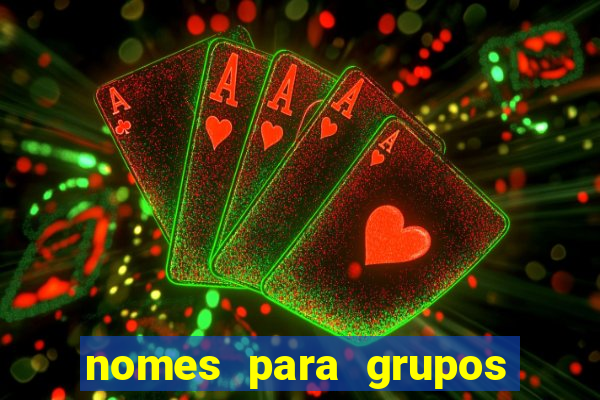 nomes para grupos de amigos cachaceiros