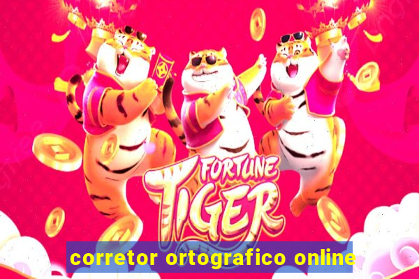 corretor ortografico online