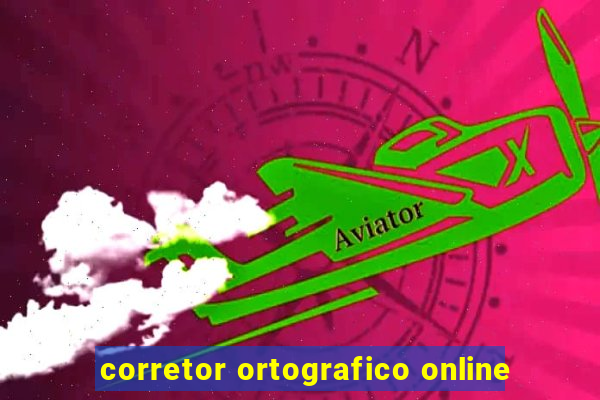 corretor ortografico online