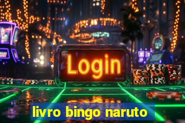 livro bingo naruto