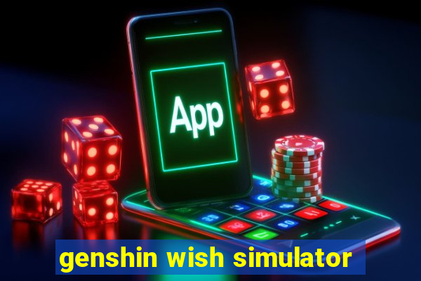 genshin wish simulator