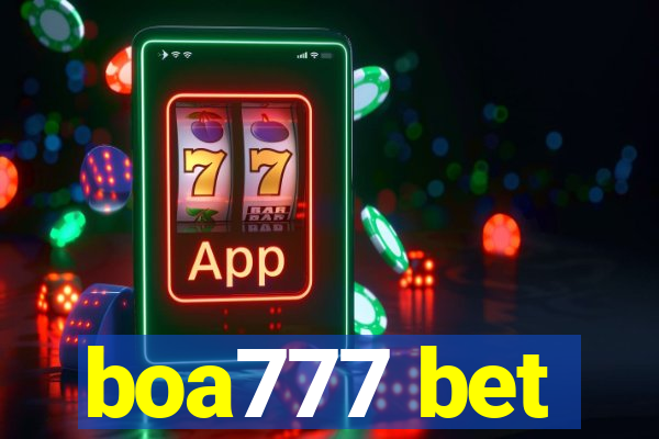 boa777 bet