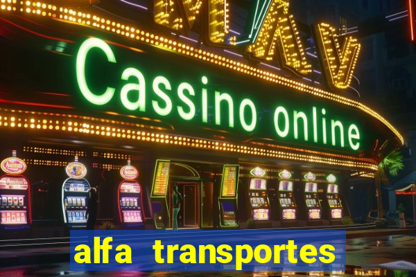 alfa transportes novo hamburgo