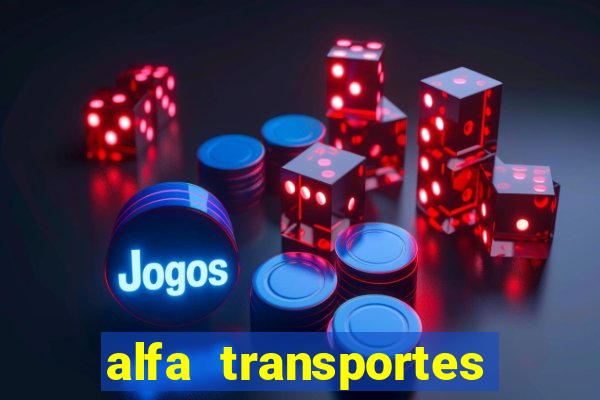 alfa transportes novo hamburgo