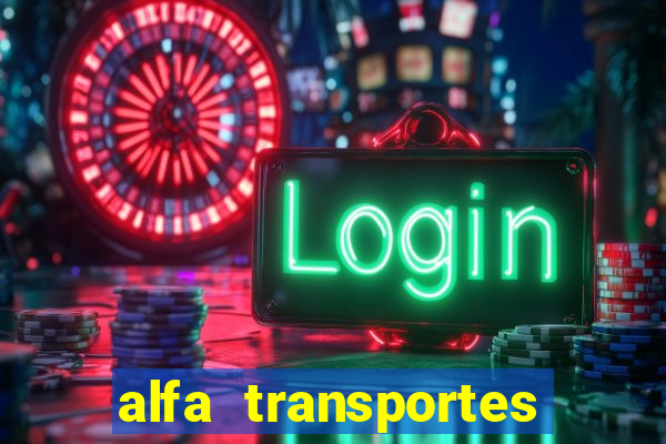 alfa transportes novo hamburgo