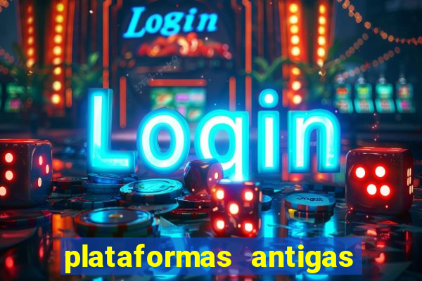 plataformas antigas de jogos