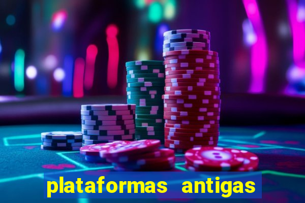 plataformas antigas de jogos