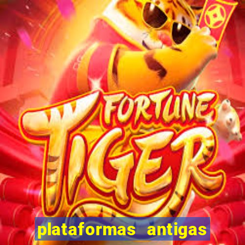 plataformas antigas de jogos