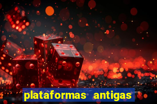 plataformas antigas de jogos