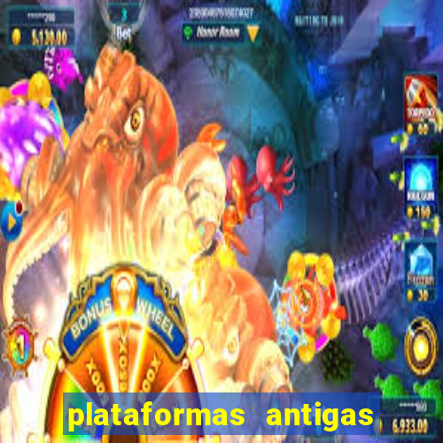 plataformas antigas de jogos