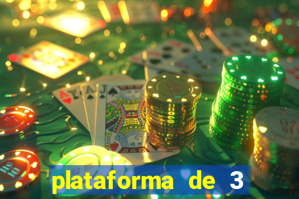 plataforma de 3 reais tigre