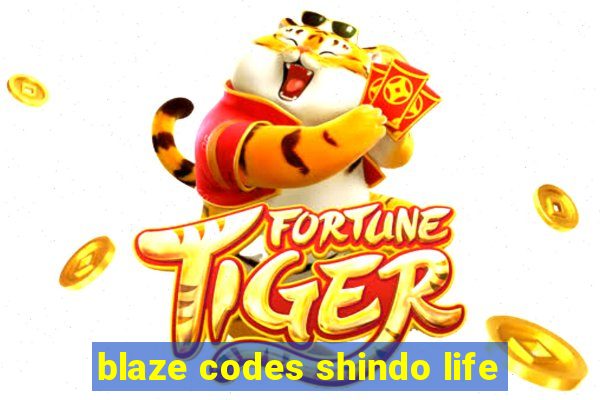 blaze codes shindo life