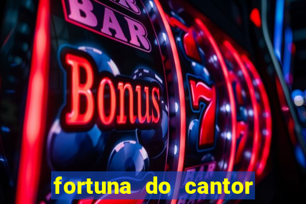 fortuna do cantor sorocaba 2023