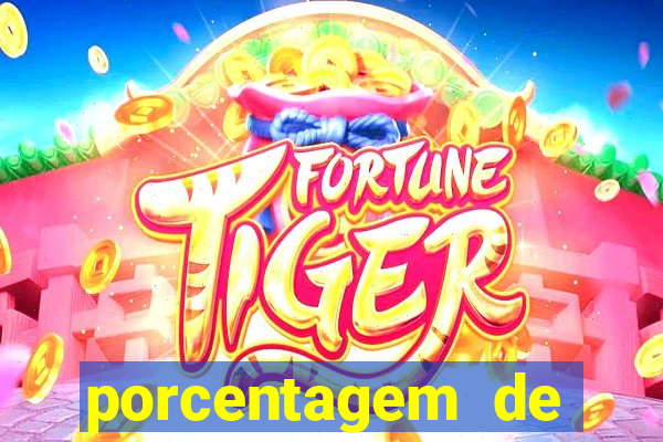 porcentagem de pagamento fortune tiger