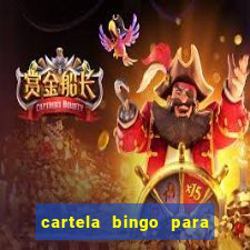 cartela bingo para cha de cozinha imprimir gratis