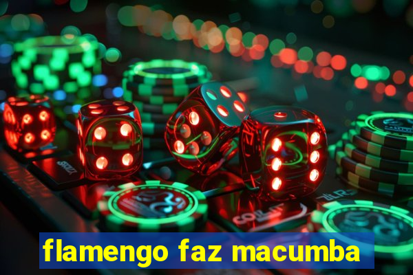 flamengo faz macumba