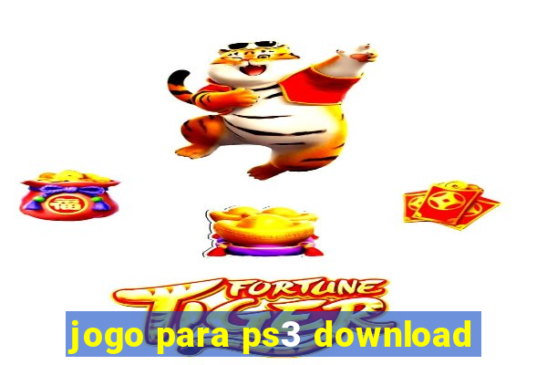 jogo para ps3 download