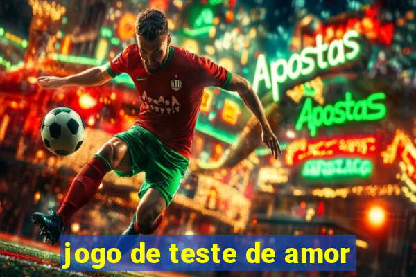 jogo de teste de amor