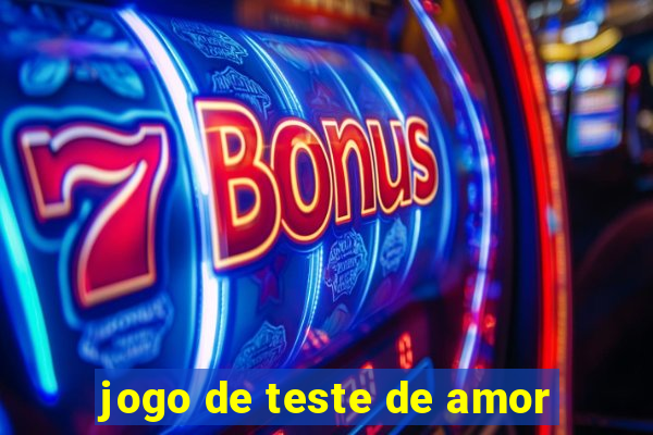 jogo de teste de amor