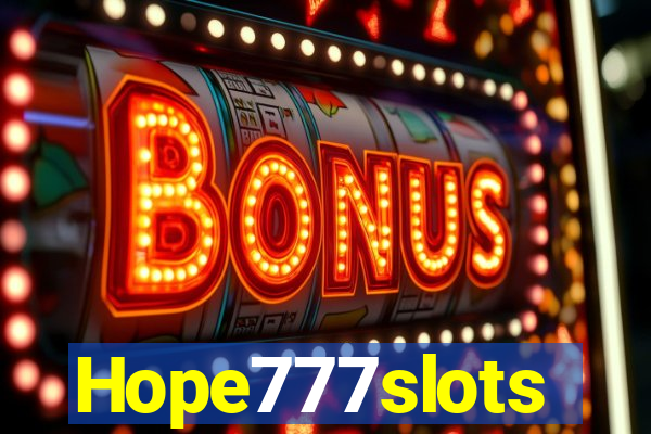 Hope777slots