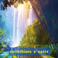 corinthians x santa cruz ao vivo hd