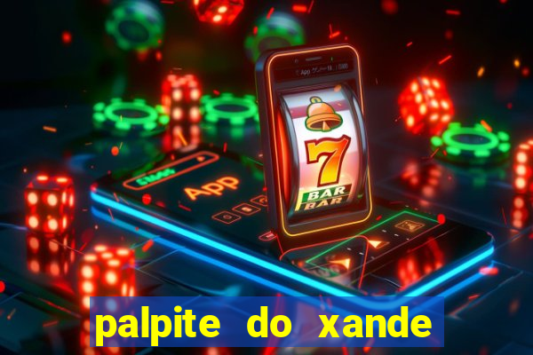 palpite do xande de hoje