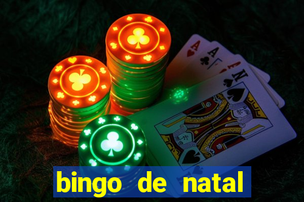 bingo de natal para imprimir gratis