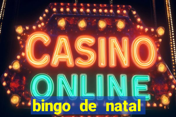 bingo de natal para imprimir gratis