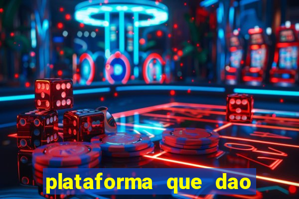 plataforma que dao bonus no cadastro