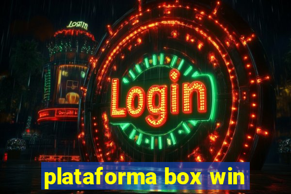 plataforma box win