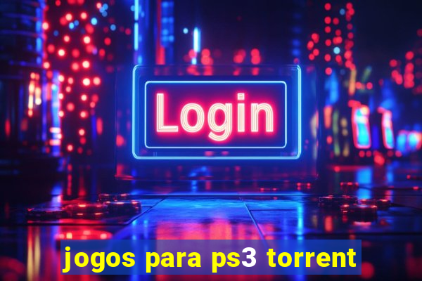 jogos para ps3 torrent