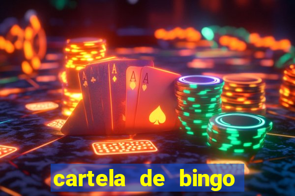 cartela de bingo ate 50 para imprimir