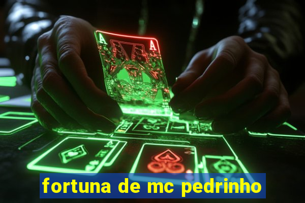 fortuna de mc pedrinho