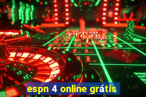 espn 4 online grátis