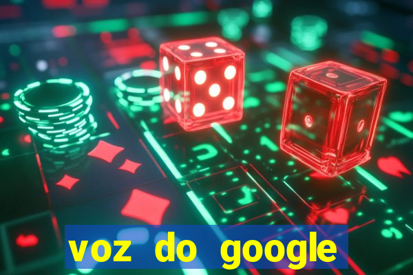 voz do google tradutor homem