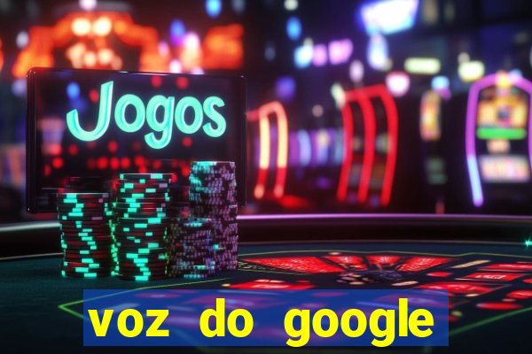 voz do google tradutor homem