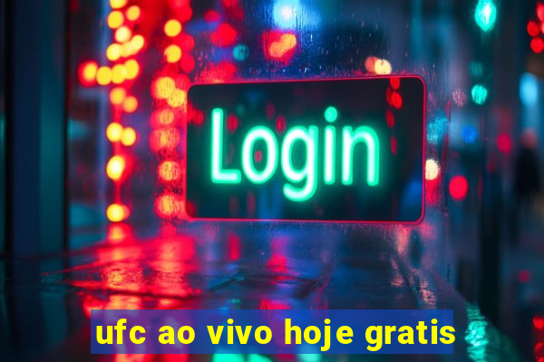 ufc ao vivo hoje gratis