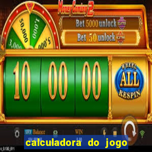 calculadora do jogo do bicho