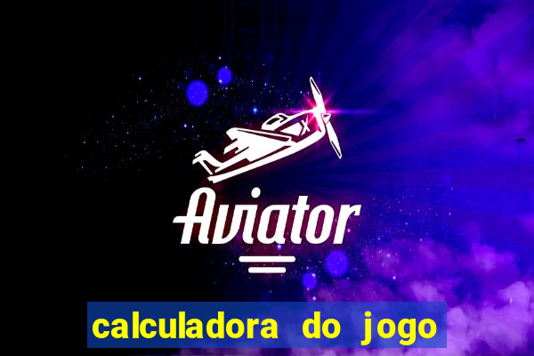 calculadora do jogo do bicho