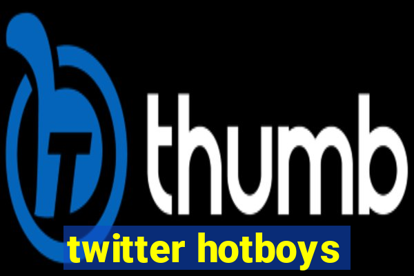 twitter hotboys